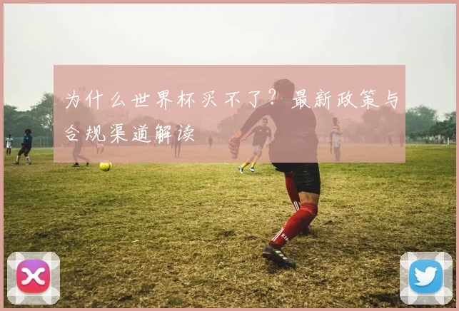 为什么世界杯买不了？最新政策与合规渠道解读